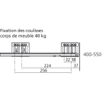 MERIVOBOX tiroir N gris indium mat