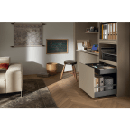 MERIVOBOX tiroir E BOXCAP gris indium mat