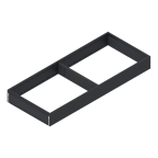 Rahmen, Breite 200 mm, Stahldesign