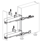 Séparateur pour paniers K-LINE
