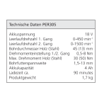 Akkubohrschrauber T18+3 Plus