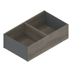 Boîte largeur 218 mm design bois