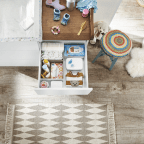 Boîte largeur 218 mm design bois