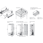 MERIVOBOX tiroir E BOXCOVER blanc soie mat