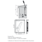 Set réservoir de force AVENTOS HK-XS TIP-ON