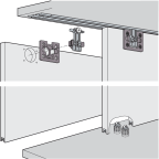 Garniture 2 portes Clipo 26 IS
