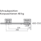 MERIVOBOX seidenweiß matt Höhe N