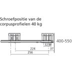 MERIVOBOX lade N zijdewit mat