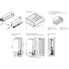 MERIVOBOX tiroir poubelle E BOXCAP gris orion mat