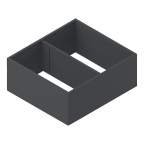 Rahmen, Breite 242 mm, Stahldesign