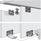 Garniture 2 portes Clipo 26 MS