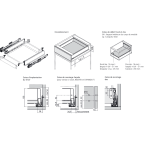 MERIVOBOX tiroir M gris indium mat