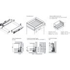 MERIVOBOX tiroir M gris indium mat