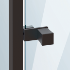 Fixation pour bouton de vitrine