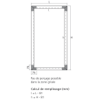 Cadre alu large PL2
