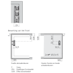 Frontbevestigingsset AVENTOS HKS