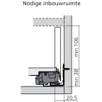 Binnenlade K (H: 144 mm)