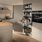 Binnenvoorraadlade E BOXCOVER met half glazen ladefront (H: 209 mm)