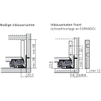 Standaardlade M (H: 106 mm)