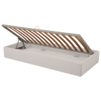 Horizontaal bed met opbergruimte
