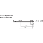 LEGRABOX TIP-ON seidenweiß matt Höhe N