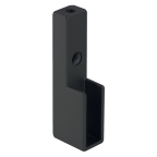 Support d'extrémité latéral pour tube rectangle