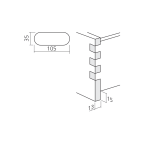 Houten lade type SO - Binnenlade