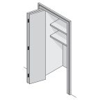 Garniture 2 portes Multifold 30W