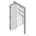 Garniture 2 portes Multifold 30W