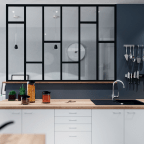 Glasstructuur enkel