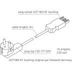 Câble d'alimentation GST