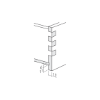 Holzschubkasten B - Frontschubkasten