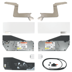 Kraftspeicher SERVO-DRIVE AVENTOS HS top mit vormontierten Systemschrauben