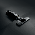 Scharnier Titanium 110° opliggend met demping Silentia+