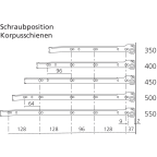 METABOX Höhe K Teilauszug