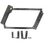 Ferrure pour porte pliante compacte 180°