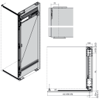 Garniture 1 porte bois REVEGO uno