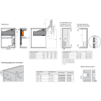 Kraftspeicher SERVO-DRIVE AVENTOS HL top Befestigung mit Spanplattenschrauben