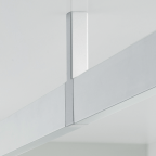 Support intermédiaire pour tube rectangle
