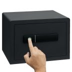 Safe mit Fingerabdruckerkennung
