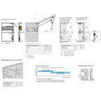 Set SERVO-DRIVE AVENTOS HF top schroefbevestiging