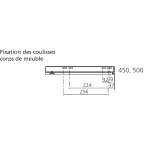LÉGRABOX TIP-ON noir carbone mat hauteur N