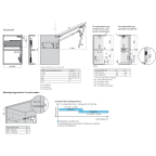 Kraftspeicher AVENTOS HF top mit vormontierten Systemschrauben