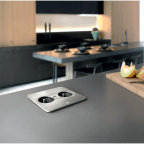 Bloc 2 prises encastrable Twist 2