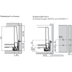 Frontschubkasten K (H:146 mm)