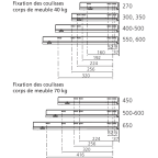 LÉGRABOX TIP-ON gris orion mat hauteur F