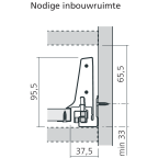 Binnenlade M (H: 108 mm)