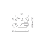 Laterale tabletsteun CYCLOS