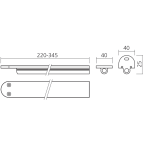 Muurverbinding CYCLOS