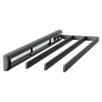 Porte-serviettes 3 bras K-LINE SIDE